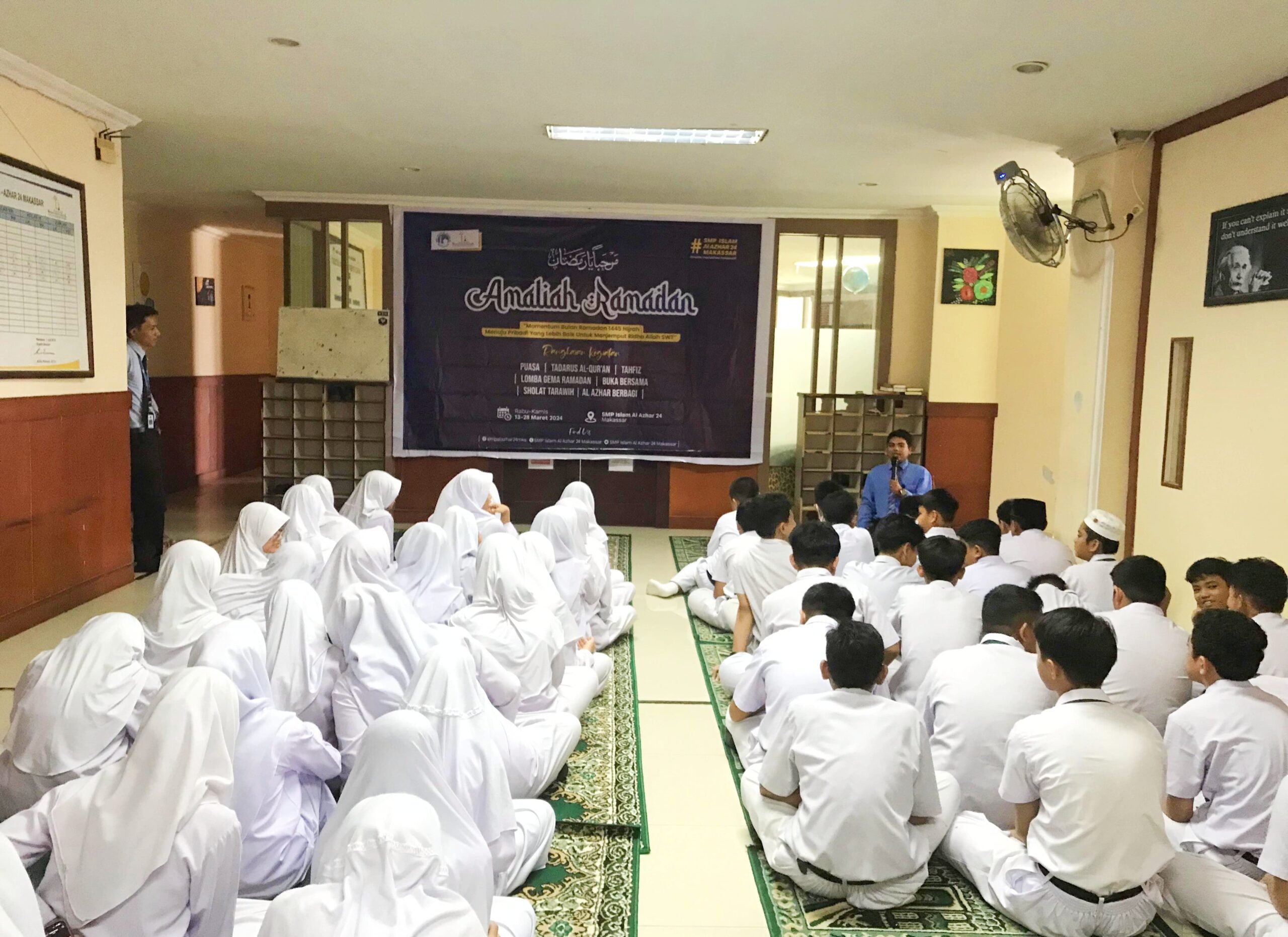 Sambut Bulan Ramadhan, SMP Islam Al Azhar 24 Makassar Gelar Semarak Amaliah  Ramadhan