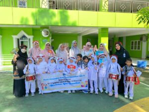 Latihan untuk Menang, ini  Rangkaian Amaliah Ramadan KB-TK Islam Al Azhar 34 Makassar.
