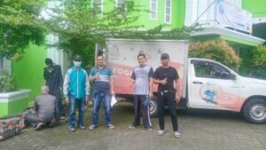 Mencegah Penyebaran Penyakit DBD, SD Islam Al Azhar 34 Makassar Melakukan Penyemprotan Fogging Bekerja Sama Dinas Kesehatan Kota Makassar dan PKM Minasa Upa