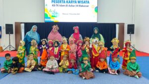 Merayakan Hut-417 Kota Makassar Bersama anak-anak