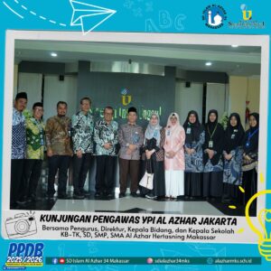 Supervisi Pengawas YPI Al Azhar Jakarta di SD Islam Al Azhar 34 Makassar: Dorong Peningkatan Mutu Sekolah