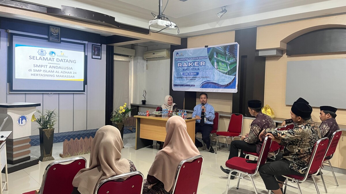 SMPIT Andalusia Parepare berkunjung ke SMP Islam Al Azhar 24 Hertasning Makassar: Membangun Pendidikan Unggul Melalui Studi Tiru