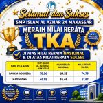 Prestasi Gemilang! Nilai Rata-Rata TKA SMP Islam Al Azhar 24 Makassar Lampaui Standar Nasional dan Sulsel